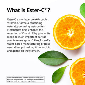 Emballage des capsules Ester-C 1000 mg American Health