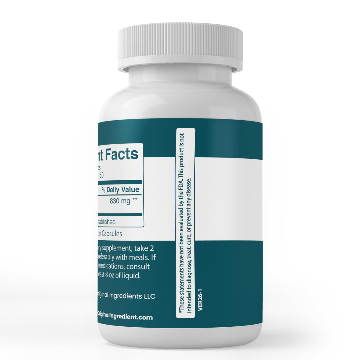 Emballage des capsules Eyebright 100 g PURE ORIGINAL INGREDIENTS