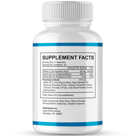 Emballage des capsules M.E.N Balance Pro d'IDEAL PERFORMANCE