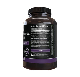 Emballage des capsules Mucuna Pruriens avec détails du produit