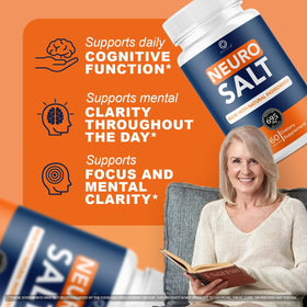 Emballage des capsules Neuro Salt OVICIA avec étiquette