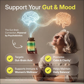 Emballage des capsules Psychobiotics de PUREWELL SCIENCES