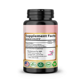Emballage des capsules Pueraria Mirifica 1000mg, vue de côté