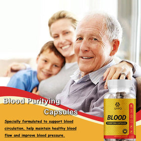 Emballage des capsules purifiantes UYPO avec informations nutritionnelles