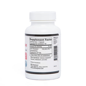 Emballage des capsules Serrapeptase d'AST Enzymes