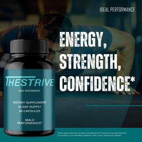 Emballage des capsules TheStrive d'IDEAL PERFORMANCE