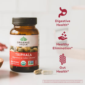 Emballage des capsules Triphala Bio ORGANIC INDIA