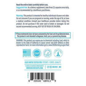 Emballage des capsules végétales Revive CoQ10 200mg