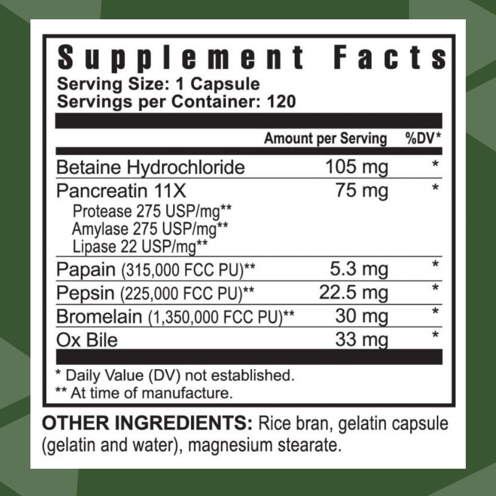 Emballage des capsules Youngevity Ultimate Enzymes