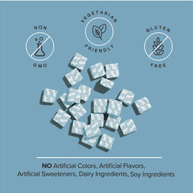 Emballage des chews Chewsy, informations nutritionnelles