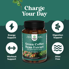 Emballage des comprimés d'extrait de grains de café vert Natures Craft