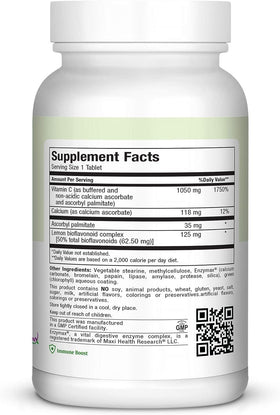 Emballage des comprimés de Vitamine C Maxi Health