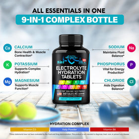 Emballage des comprimés électrolytiques NUTRAHARMONY