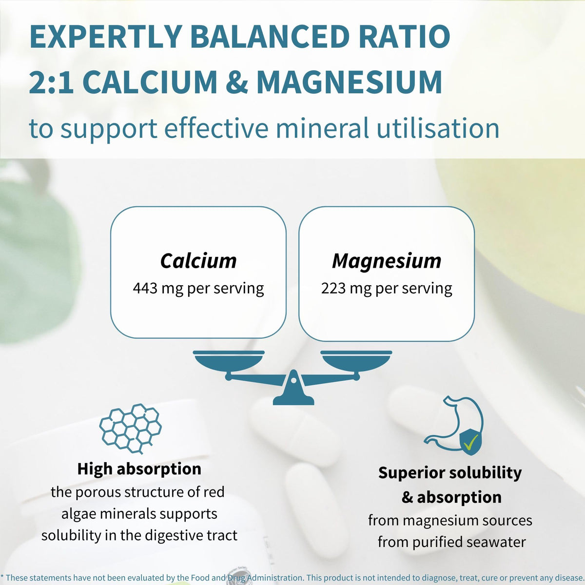 Emballage des comprimés Igennus Calcium Magnésium