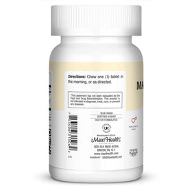 Emballage des comprimés Maxi Health Vitamin B12 5000 mcg