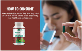 Emballage des comprimés Neem Tulsi de WAY 4 ORGANIC W4O