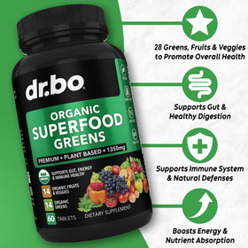 Emballage des comprimés Superfood Bio DR. BO