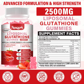 Emballage des gélifiés Aouewnk au glutathion liposomal