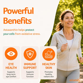 Emballage des gélules AstaDaily AstaXanthine 6mg
