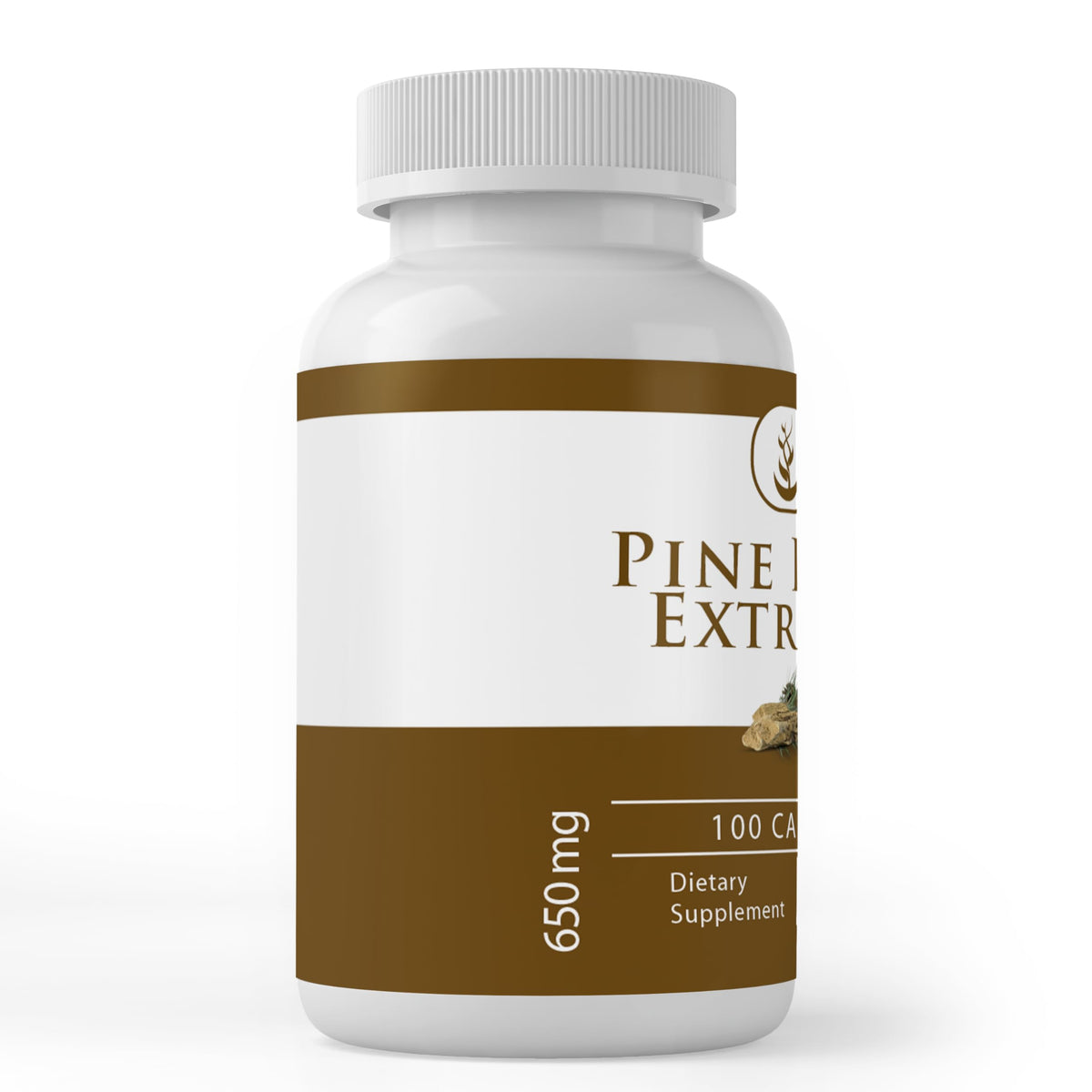 Emballage des gélules d'extrait de pin pur