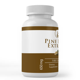 Emballage des gélules d'extrait de pin pur