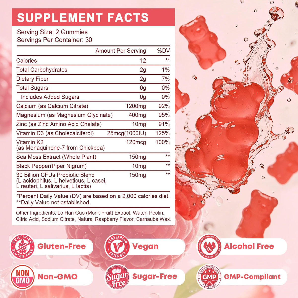 Emballage des gélules de Calcium Citrate 1200 mg de JIANKYTZ