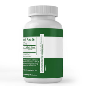 Emballage des gélules de Chlorella PURE ORIGINAL INGREDIENTS