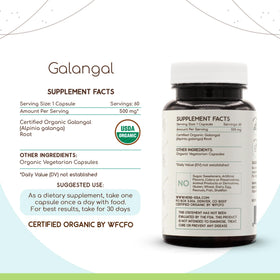 Emballage des gélules de galanga bio HerbEra