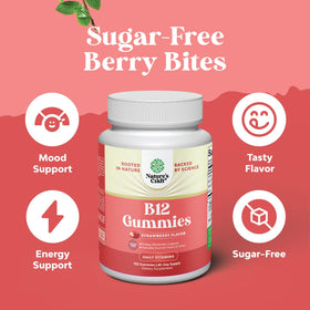 Emballage des gélules de Vitamine B12 Natures Craft
