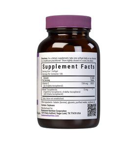 Emballage des gélules molles de Vitamine E 200 UI de BlueBonnet