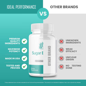 Emballage des gélules SugarBalance d'IDEAL PERFORMANCE