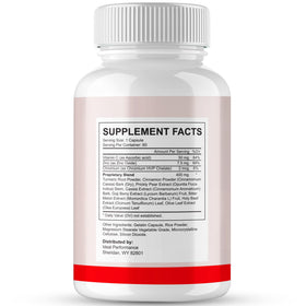 Emballage des Glyco Result Capsules avec l'étiquette bien visible