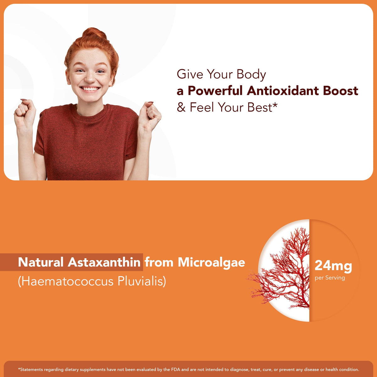 Emballage des Gommes Astaxanthin GOJOY NATURALS