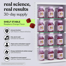 Emballage des Gommes Lemme Multivitamines