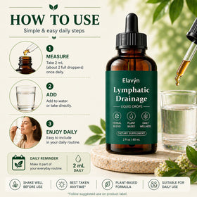 Emballage des Gouttes de Drainage Lymphatique OSTEO ALIVE