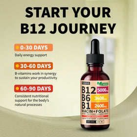 Emballage des gouttes de vitamine B12 NUSAVA