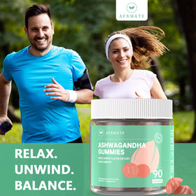 Emballage des gummies Ashwagandha AFXMATE 322g