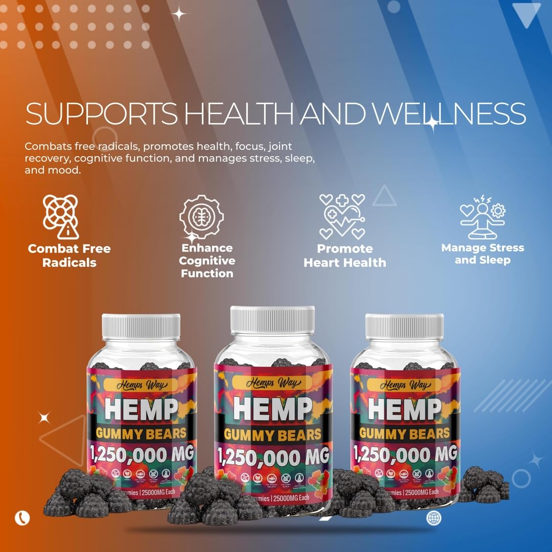 Emballage des Gummies au Chanvre Bio The CBD Project