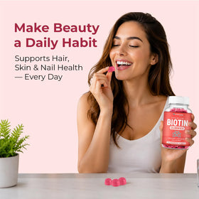 Emballage des gummies Biotine LifeCentric Health