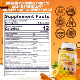 Emballage des gummies Curcuma NEVISS, 240g