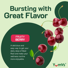 Emballage des gummies de betterave YUM-V'S