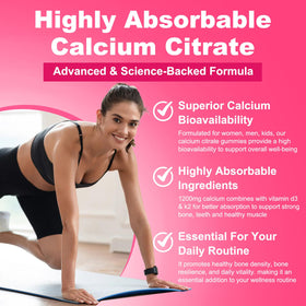 Emballage des Gummies de Calcium Citrate GlaGmrry