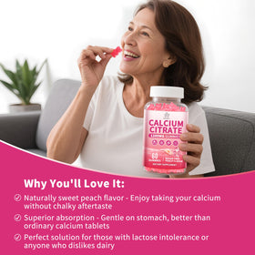 Emballage des Gummies de Calcium Citrate Herbance