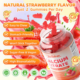 Emballage des Gummies de Calcium Citrate Mchokuu