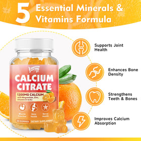 Emballage des gummies de calcium Saajoor