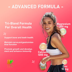 Emballage des Gummies de Citrate de Calcium MSLOTAL