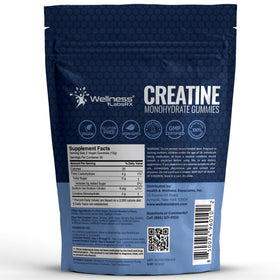 Emballage des gummies de créatine WELLNESS LABSRX