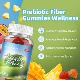 Emballage des gummies de fibres AFXMATE avec des fruits
