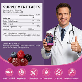 Emballage des gummies de glycine PureBalm