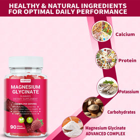 Emballage des Gummies de Magnésium Glycinate ALOPOA01